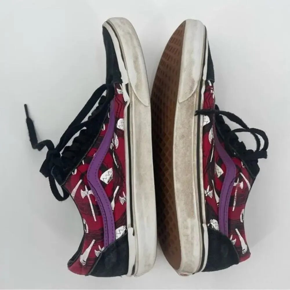 Vans Old Skool The‎ Nightmare Before Christmas Lock Shock And Barrel Size 8